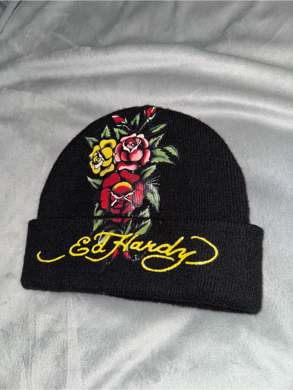 Ed Hardy Black Bleanie